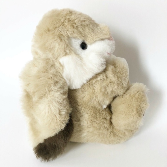 1988 Vintage Chrisha Playful Plush Easter Bunny Rabbit Big Ears 13" Super Clean! - Picture 3 of 8